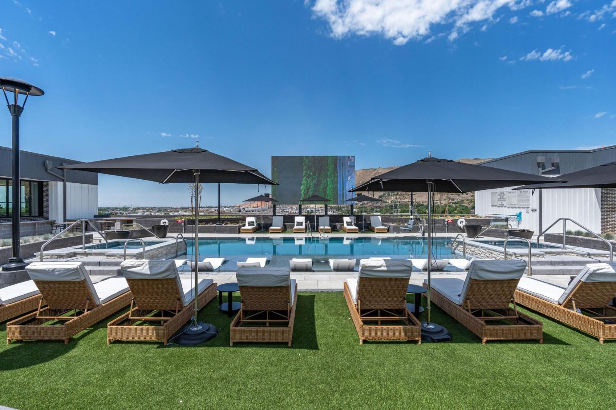 Outstanding Amenities-New Complex- Downtown Luxury Leilighet Salt Lake City Eksteriør bilde