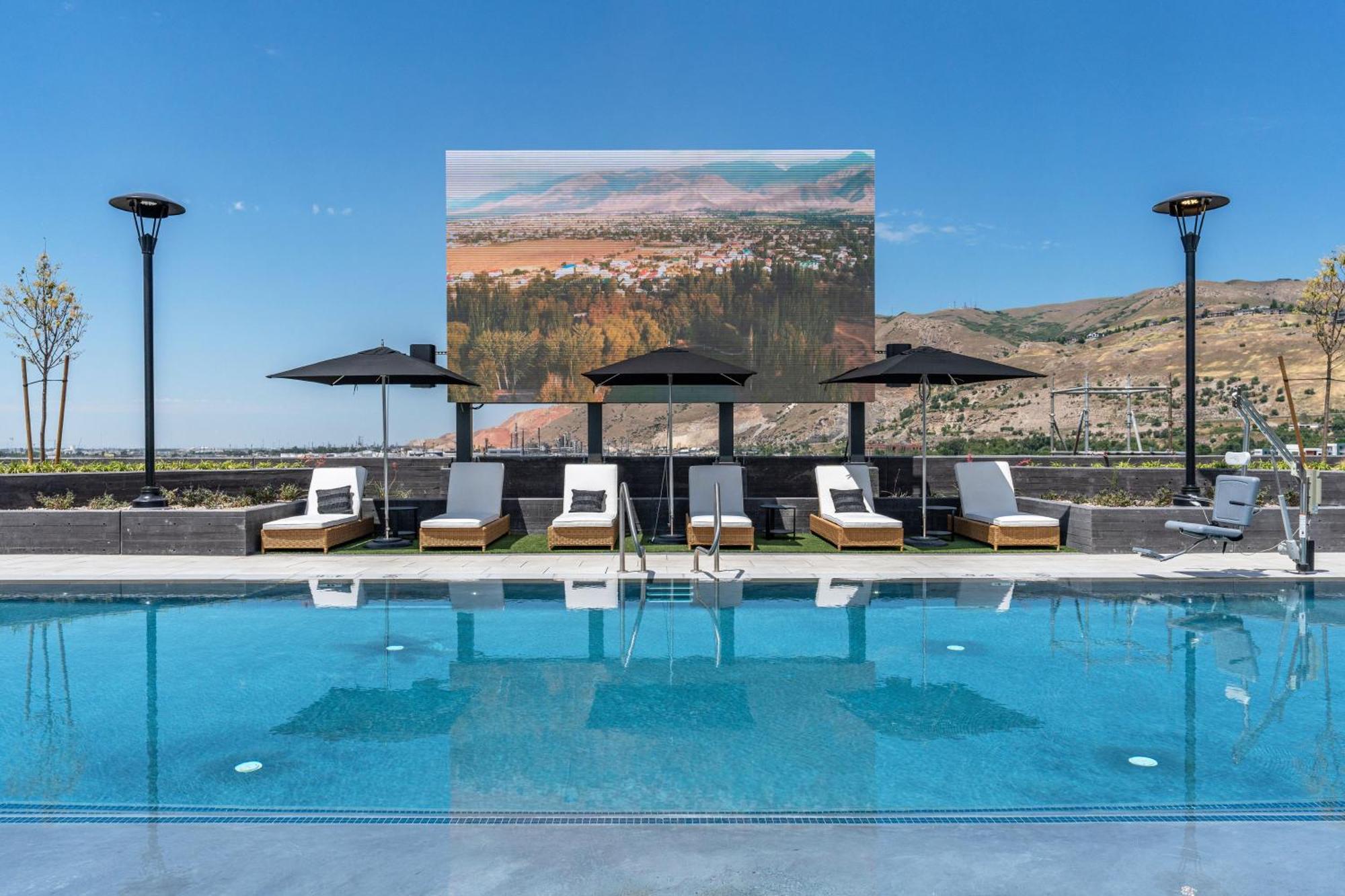 Outstanding Amenities-New Complex- Downtown Luxury Leilighet Salt Lake City Eksteriør bilde