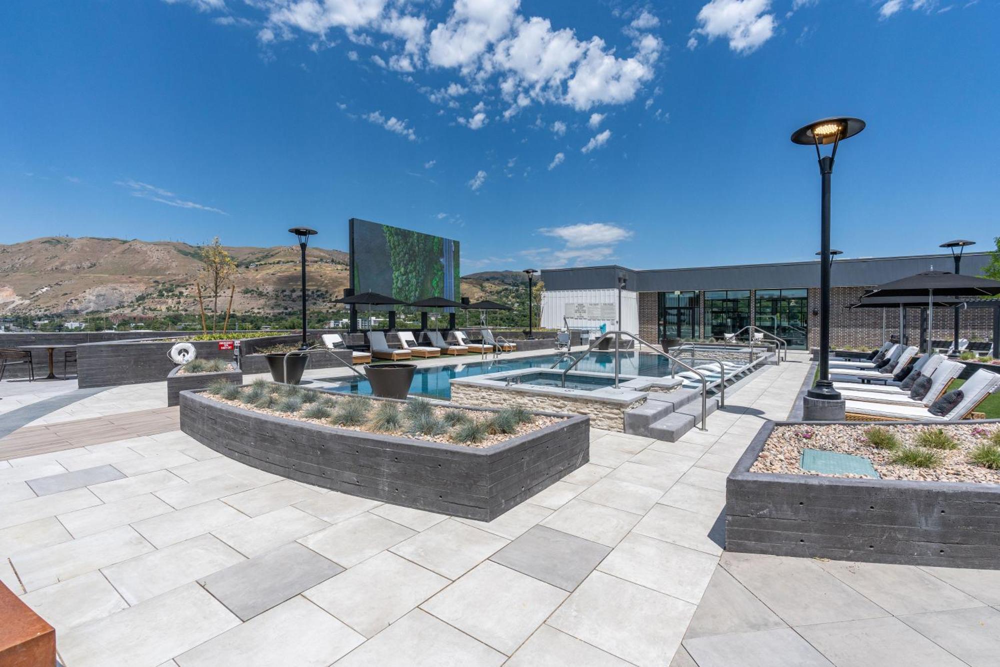 Outstanding Amenities-New Complex- Downtown Luxury Leilighet Salt Lake City Eksteriør bilde