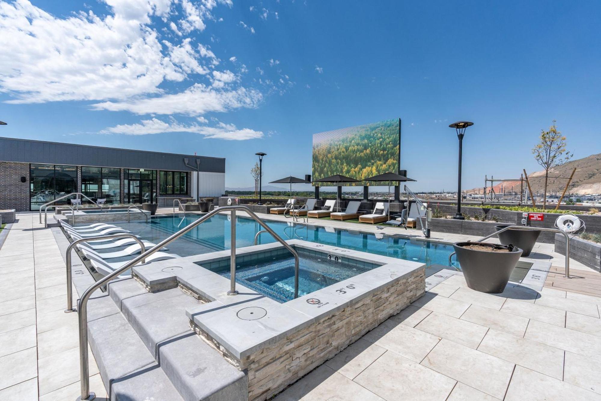 Outstanding Amenities-New Complex- Downtown Luxury Leilighet Salt Lake City Eksteriør bilde